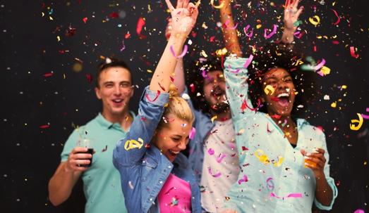 Happy New Year and Remember No Premises Liability for a Slip and Fall on Confetti!