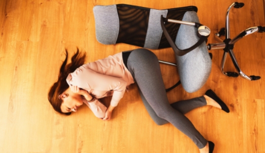 Slip Fall Office Chair Accident