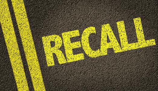 Recall road sign