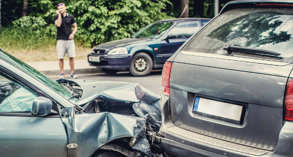 Car accident rear-end collision