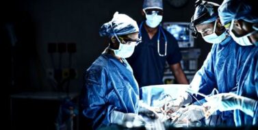 Shot of a team of surgeons performing a surgery in an operating room