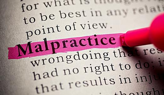 definition of the word malpractice.