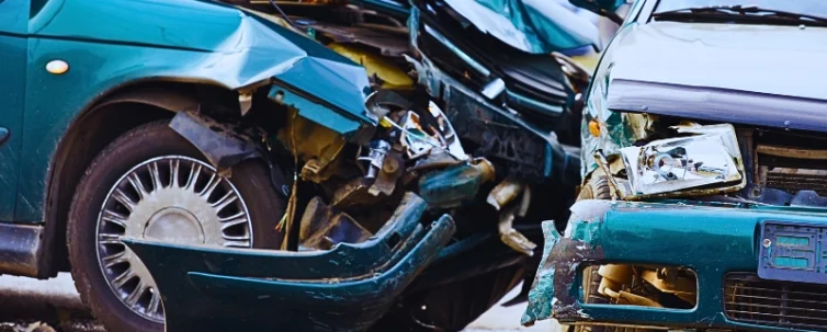 Tbone car crash.